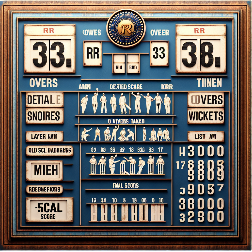 last rr match scorecard