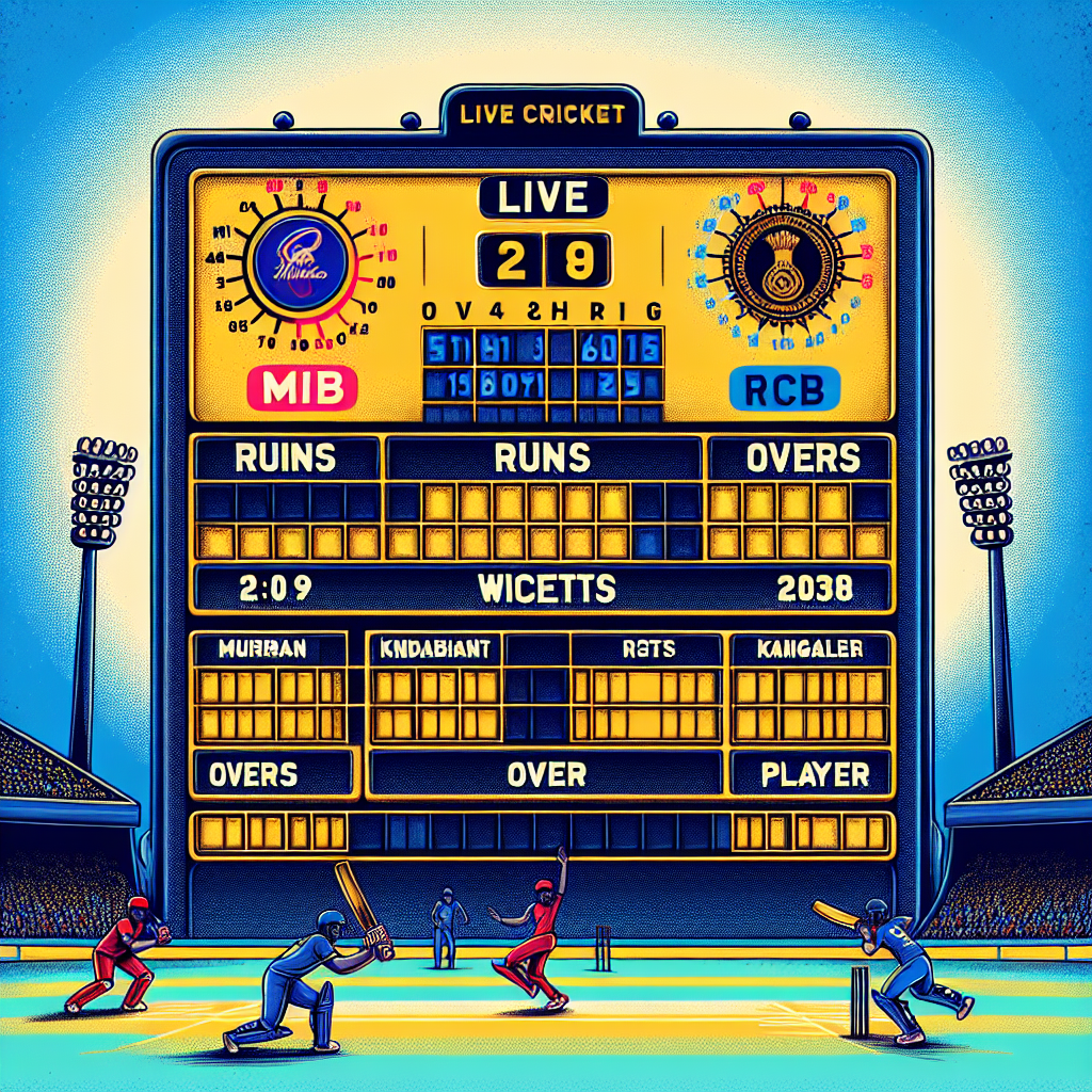 live score mi vs rcb